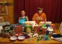 Lexi Wingerter and Dylan Page stand behind their birthday presents. The two  cousins, sixth graders at Osawatomie Middle School, decided to use their  birthday to raise donations for Animal Haven animal shelter.